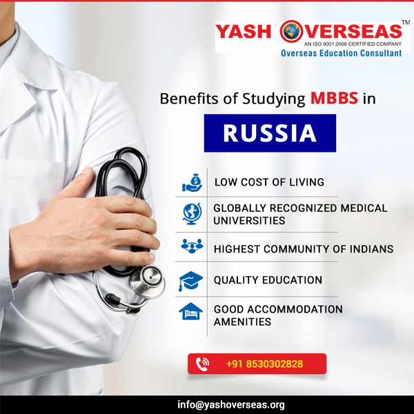 Why should one study in Russia for MBBS